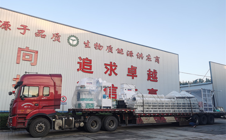 秸稈制粒機生產(chǎn)線(xiàn)裝車(chē)完成 秸稈制粒機生產(chǎn)線(xiàn)裝車(chē)完成